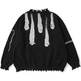 Hanging Ghosts Distressed Sweatshirt