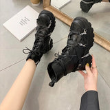 Gothic Chained Boots