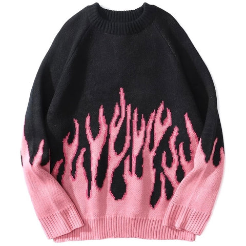 Pink Flame Sweatshirt
