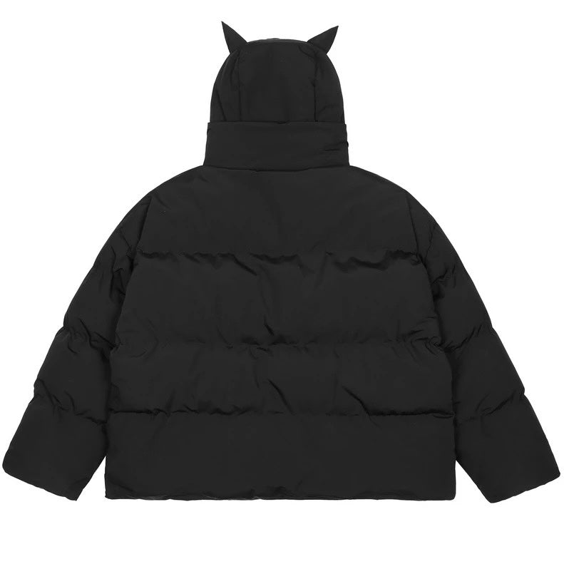 Devil Horn Puffer Jacket – COLDLINE CLOTHING Devil Horn Puffer Jacket – COLDLINE CLOTHING