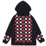Checkerboard x Skulls Hooded Jacket