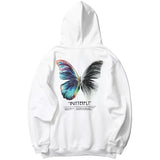 “BUTTERFLY” Two-Tone Hoodie