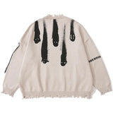 Hanging Ghosts Distressed Sweatshirt