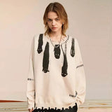 Hanging Ghosts Distressed Sweatshirt