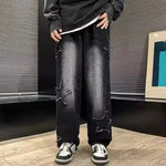 Stars Patchwork Jeans
