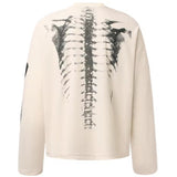 Skeleton Graphic LS T-Shirt