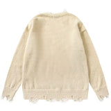 Cat Trio Distressed Sweatshirt