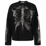 Skeleton Graphic LS T-Shirt