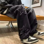 Stars Patchwork Jeans