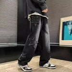 Stars Patchwork Jeans