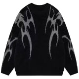 Gothic Thorns Knitted Sweatshirt