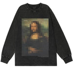 Mona Lisa x Block Portrait LS T-Shirt