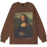 Mona Lisa x Block Portrait LS T-Shirt