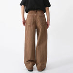 Coffee Brown Baggy Jeans
