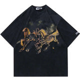 Skeleton Horse Race T-Shirt