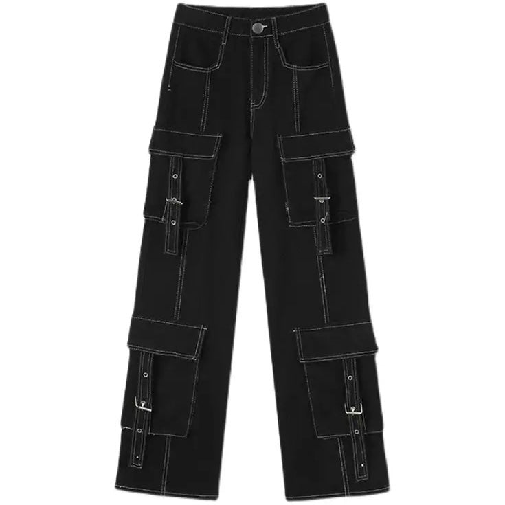Vintage Contrast Stitch Cargo Jeans – COLDLINE CLOTHING