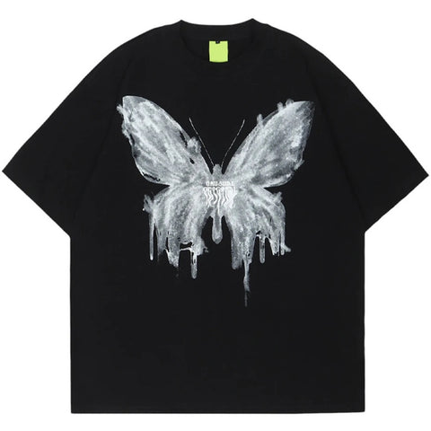 Butterfly Paint Drip T-Shirt