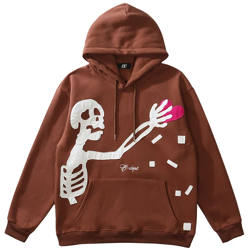Skeleton Make It Rain Hoodie – COLDLINE CLOTHING