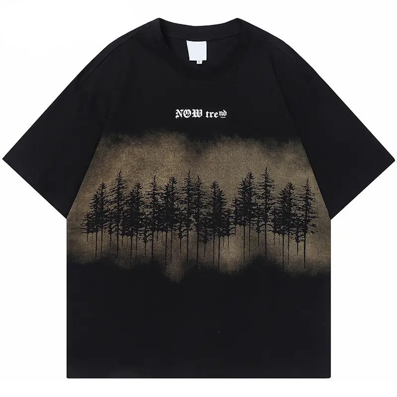 Fogged Forest T-Shirt – COLDLINE CLOTHING