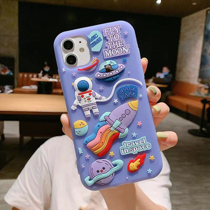 Spaceship Vibes 3D iPhone Case