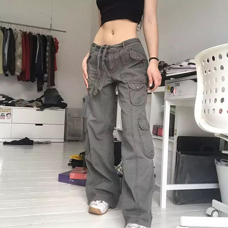 Retro Multi-Pocket Cargo Pants – COLDLINE CLOTHING