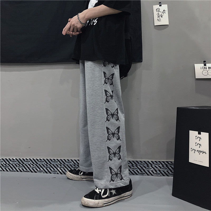 Butterflies Side Print Pants – COLDLINE CLOTHING
