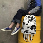 Cow Pattern Backpack