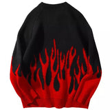 Red Flame Sweatshirt