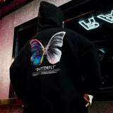 “BUTTERFLY” Two-Tone Hoodie