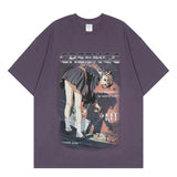 Anime Girl Crime Scene T-Shirt