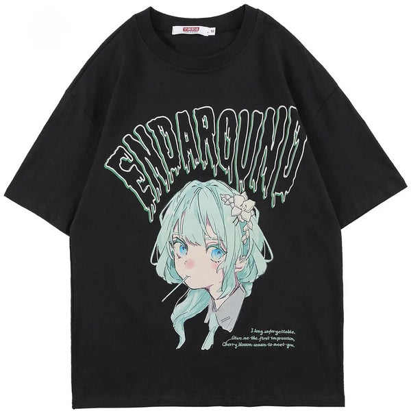 Anime Girl First Impression T-Shirt – COLDLINE CLOTHING