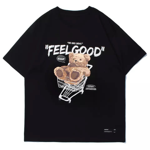 “FEEL GOOD” Bear T-Shirt