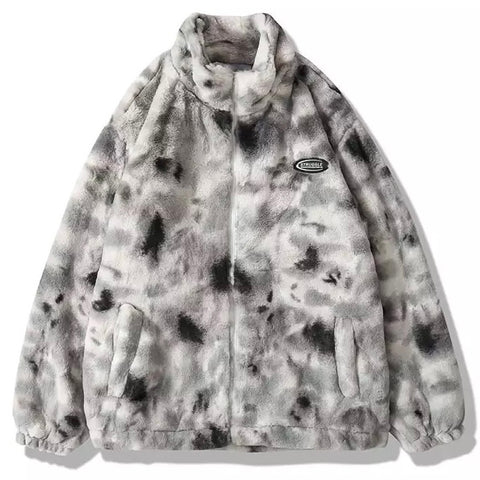 Faux Fur Tie-Dye Jacket – COLDLINE CLOTHING