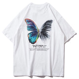 “BUTTERFLY” Two-Tone T-Shirt