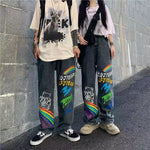 Rainbow Ride Graffiti Pants