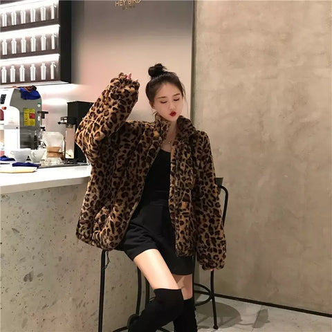 Leopard Pattern Jacket – COLDLINE CLOTHING