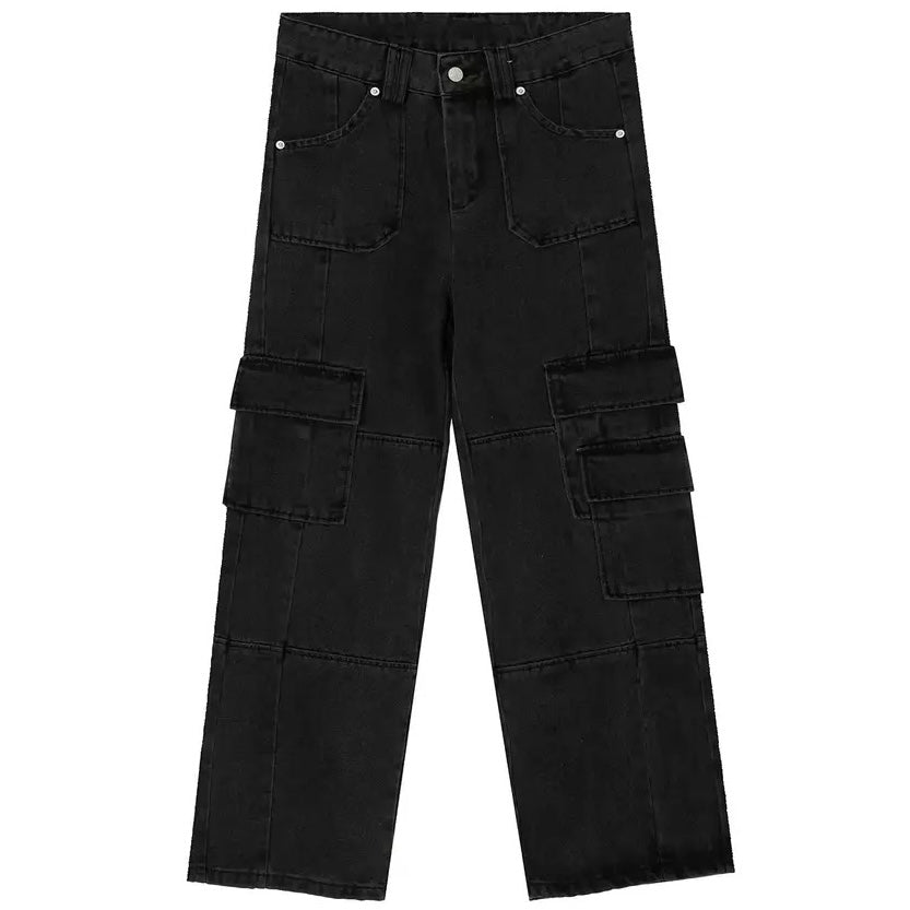 【KOOLOSET】Vintage Washed Cargo Pants Vintage Washed Cargo Pants – Comfysocks