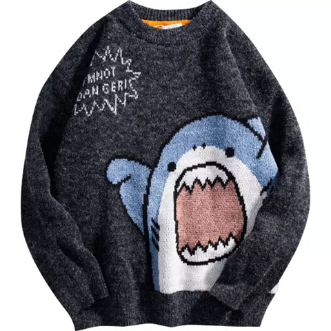 Happy Shark Sweatshirt – COLDLINE CLOTHING