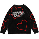 Pinned Heart Outline Sweatshirt