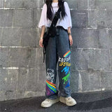 Rainbow Ride Graffiti Pants
