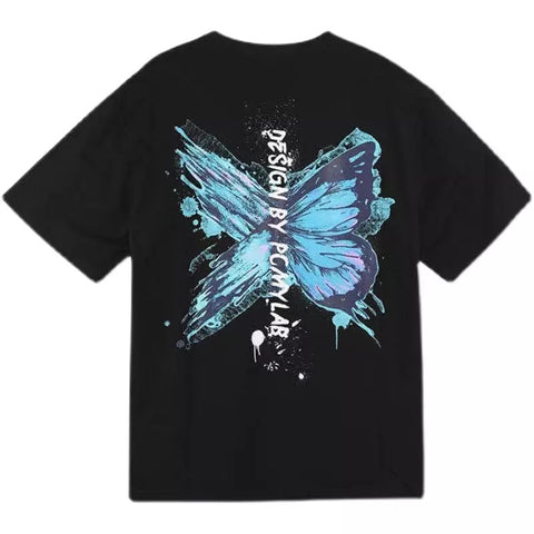 Butterfly Paint Splatter T-Shirt – COLDLINE CLOTHING