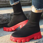 Platform Sock Boots