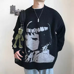 Short Hair Anime Girl Sweatshirt
