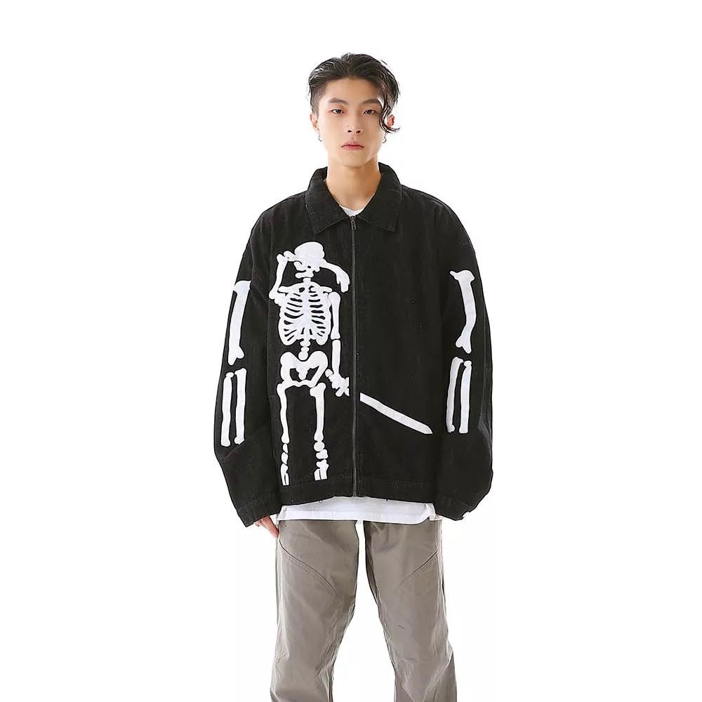 Skeleton Sword Jacket – COLDLINE CLOTHING